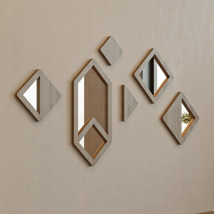 Nuqat Origami Mirror Set