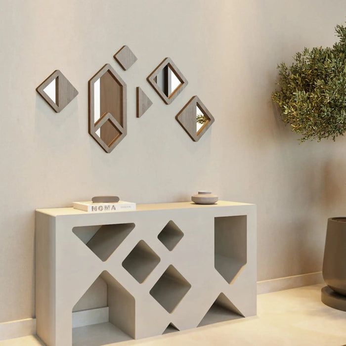 Nuqat Origami Mirror Set
