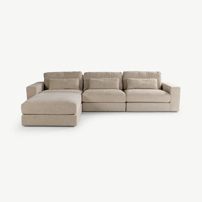 Kayan Right Corner Sofa Cream