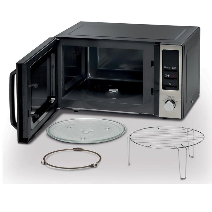 Kenwood 25L Microwave Oven | Digital Display | Grill Function | 5 Power Levels | Defrost Function | Stainless Steel | Auto Menu | 95 Minutes Timer | MWM25.000BK