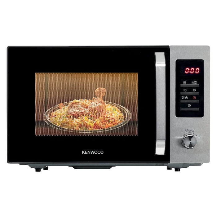 Kenwood 30L Microwave Oven | Digital Display | 5 Power Levels | Defrost Function | Stainless Steel | 95 Minutes Timer | Clock Function | Black | MWM30.000BK