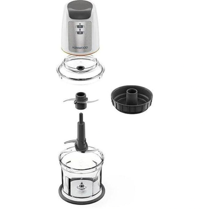 Kenwood Chopper With Extra Bowl | One push control | White | CHP61.200WH