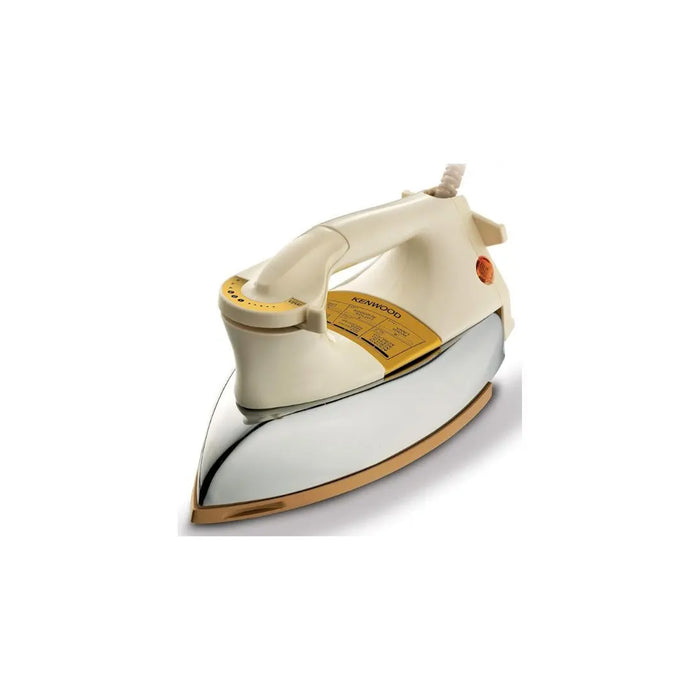 Kenwood Dry Iron Heavy Weight Iron 1200W With Ceramic Soleplate Dim40.000Go Gold| White/Gol