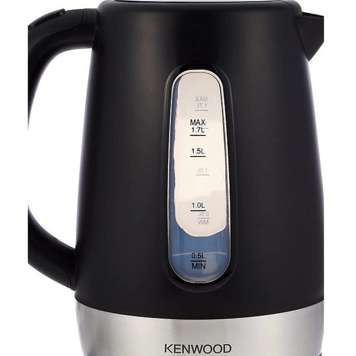 Kenwood Electric Kettle | 2200 W | 1.7 Ltr | Plastic | Cordless | ZJP01.A0BK | Black Color EROS