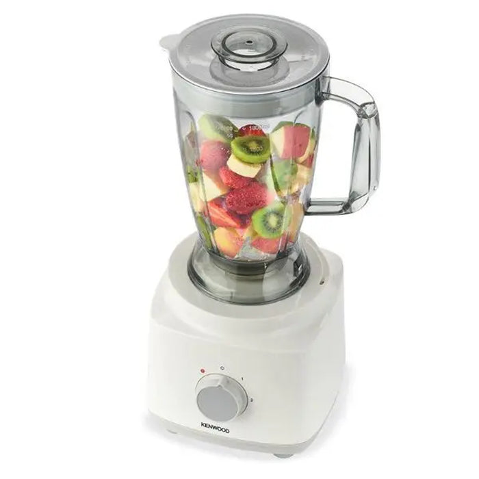 Kenwood Food Processor Blender | 750W Multi-Functional With 3 Interchangeable Disks | White | FDP03.C0WH
