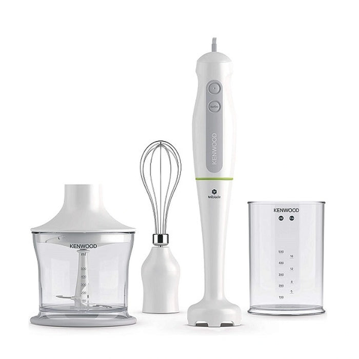 Kenwood Hand Blender | 600W | Triblade | HDP104WG | White Color