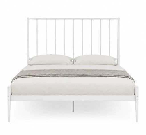Alden Meta Glossy Queen Bed Kiana