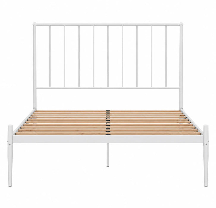Alden Meta Glossy Queen Bed Kiana
