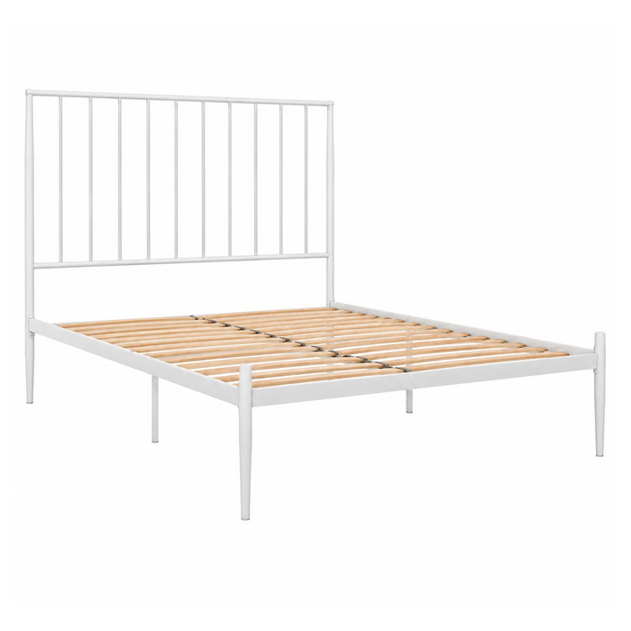 Alden Meta Glossy Queen Bed Kiana