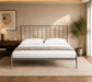 Alden Metal Grey King Bed Kiana