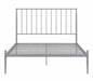 Alden Metal Grey King Bed Kiana