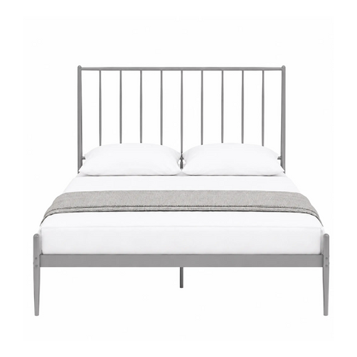 Alden Metal Grey Queen Bed Kiana