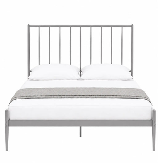 Alden Metal Grey Queen Bed Kiana