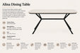 Alina Dining Table Kiana