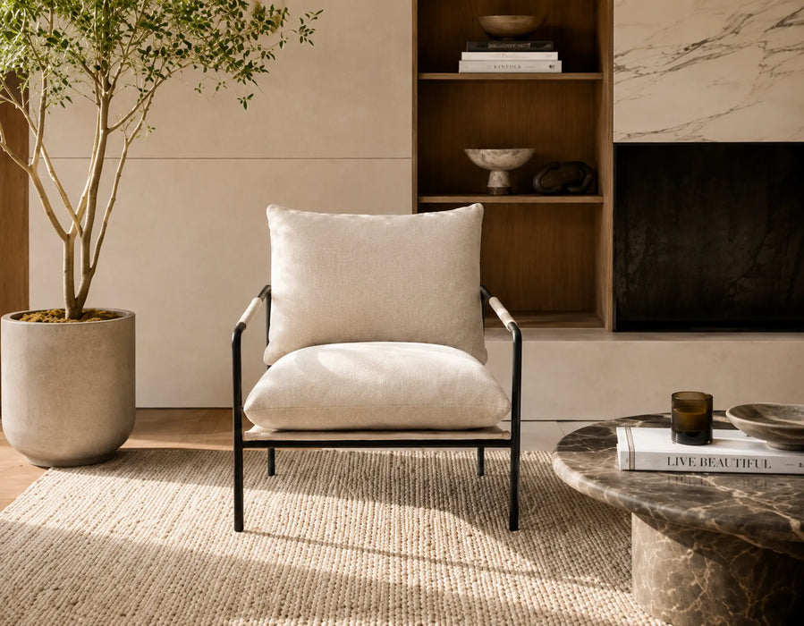Atelier Armchair Beige Kiana