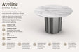 Aveline Dining Table Kiana