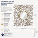 Branchscape Antique Gold Framed mirror Kiana
