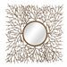Branchscape Antique Gold Framed mirror Kiana