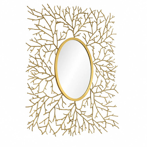 Branchscape Gold Framed mirror Kiana