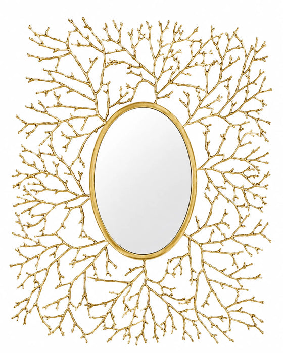 Branchscape Gold Framed mirror Kiana