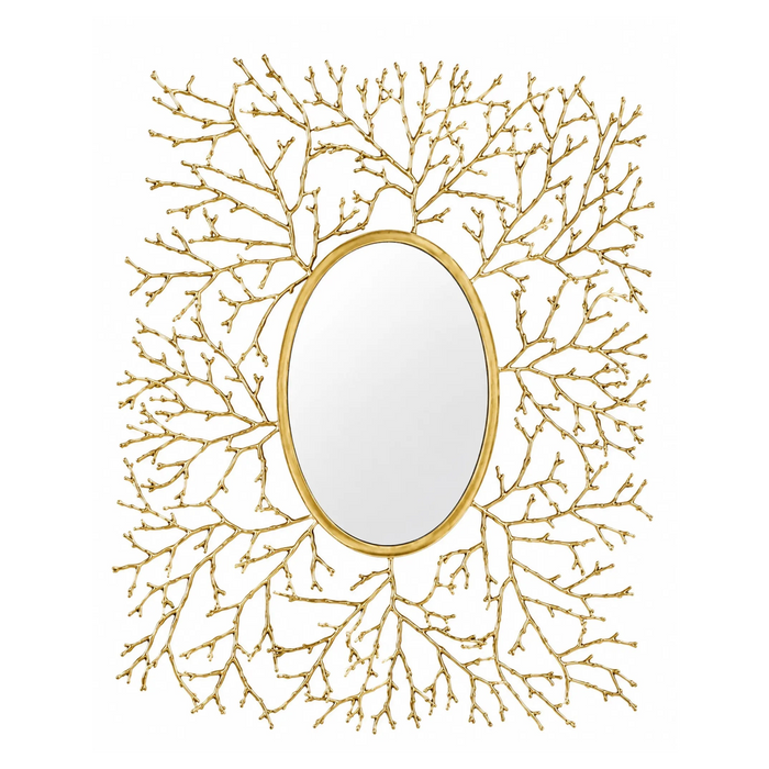 Branchscape Gold Framed mirror Kiana