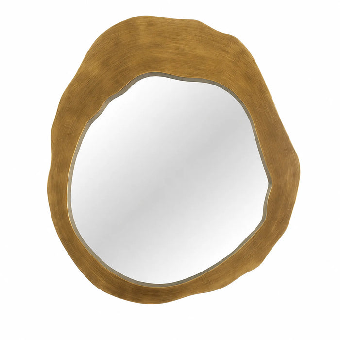 Brass Harp Framed Mirror Kiana