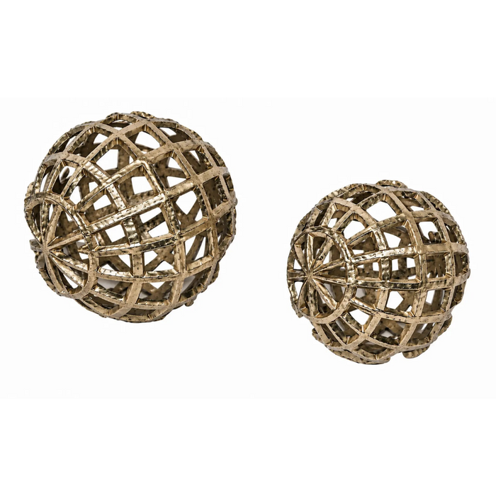 Cutwork Decor Ball - bronze Kiana
