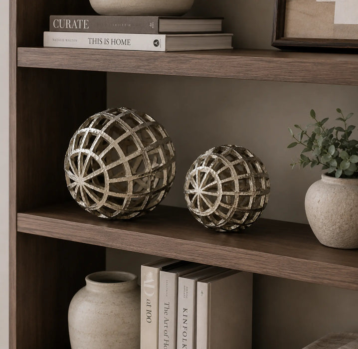 Cutwork Decor Ball - Silver Kiana