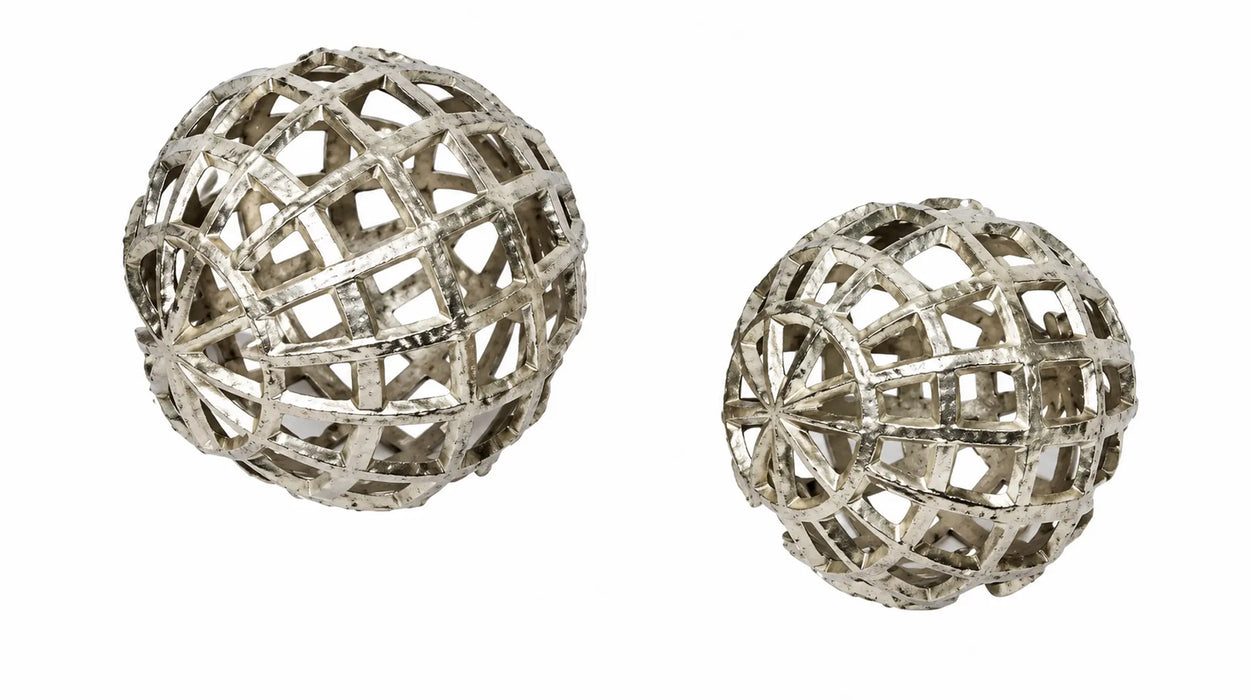 Cutwork Decor Ball - Silver Kiana