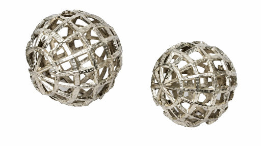 Cutwork Decor Ball - Silver Kiana