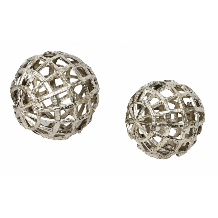 Cutwork Decor Ball - Silver Kiana