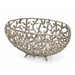 Decorative Coral Bowl  Small - Silver Kiana
