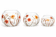 Decorative Glass Tea light holder Kiana