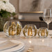 Decorative Glass Tea light holder - Green Kiana