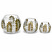 Decorative Glass Tea light holder - Green Kiana