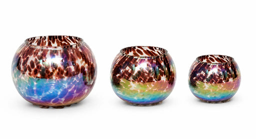 Decorative Glass Tea light holder - Multicolor Kiana