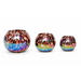 Decorative Glass Tea light holder - Multicolor Kiana