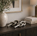 Decorative Metal Knot Sculpture - Bronze Kiana