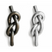 Decorative Metal Knot Sculpture - Bronze Kiana