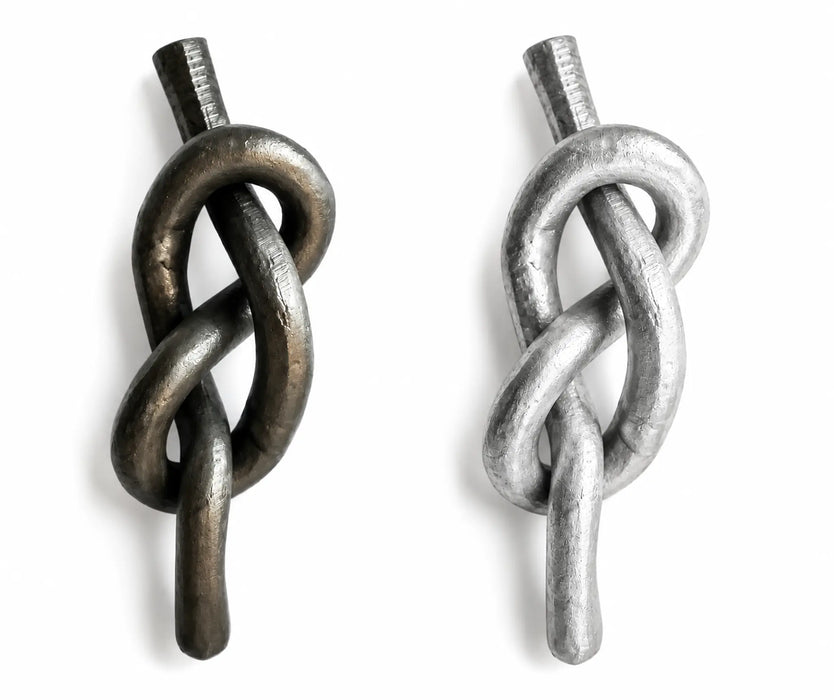 Decorative Metal Knot Sculpture - Bronze Kiana