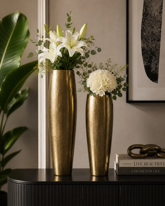 Decorative Metal Vases - Bronze Kiana
