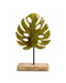 Decorative Monstera Leaf Sculpture - Green Kiana