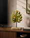 Decorative Monstera Leaf Sculpture - Green Kiana