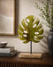 Decorative Monstera Leaf Sculpture - Green Kiana