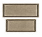 Decorative Rectangle Metal Tray - Bronze Kiana