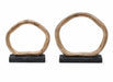 Decorative Ring Sculpture Set - Gold Kiana