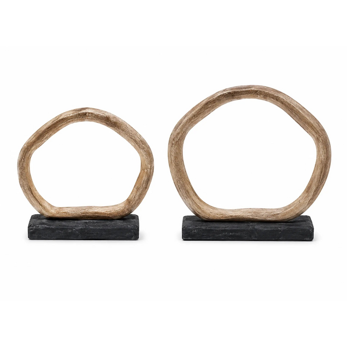 Decorative Ring Sculpture Set - Gold Kiana
