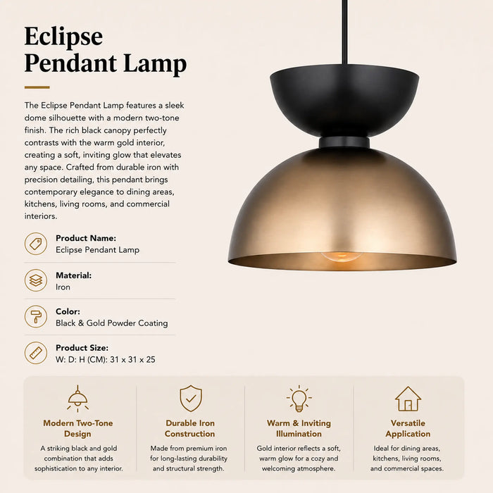 Eclipse Pendant Lamp