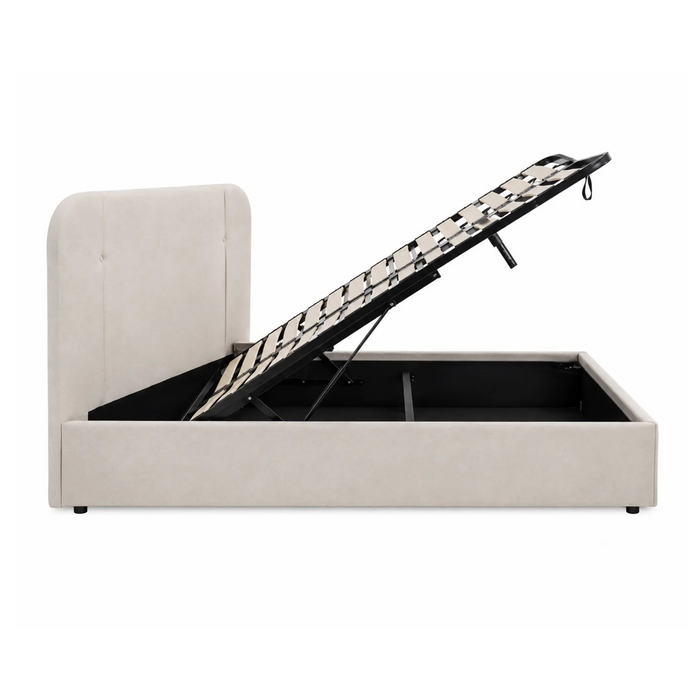 Elara Curve King Size Storage bed Kiana