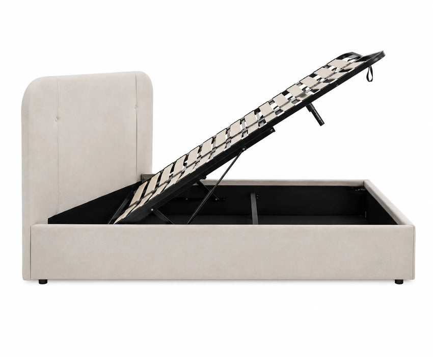 Elara Curve King Size Storage bed Kiana